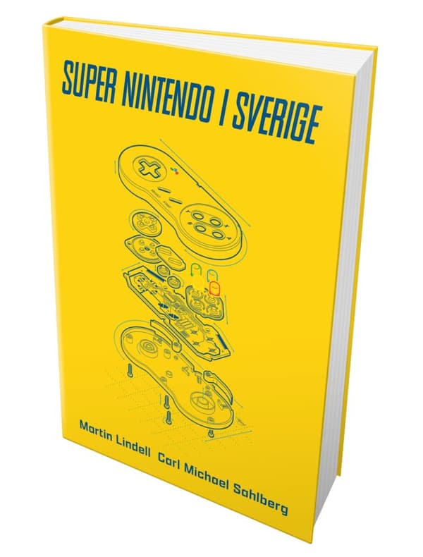 SUPER NINTENDO I SVERIGE (KÄYTETTY TAVARA)