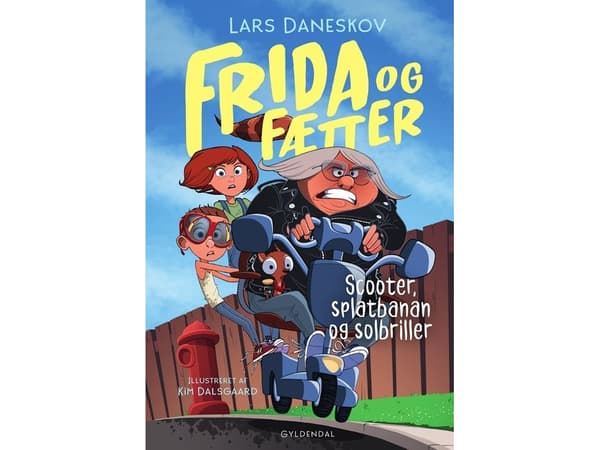 Frida och kusin 2 - Scooter, splatbanan och solglasögon | Lars Daneskov | Språk: Danska