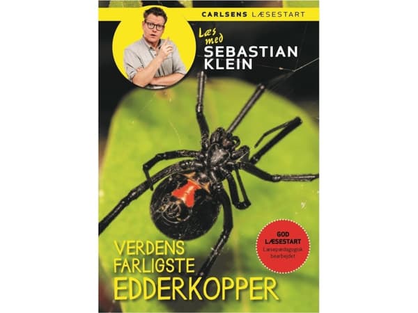 Läs med Sebastian Klein - Världens farligaste spindlar | Sebastian Klein | Språk: Danska