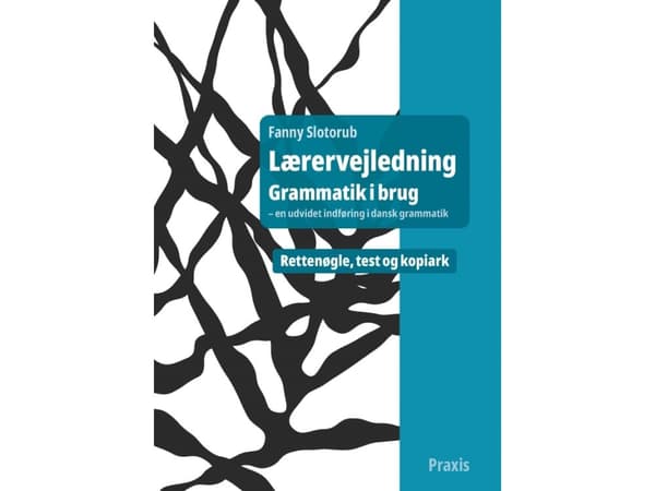 Lærervejledning Grammatik i brug | Fanny Slotorub
