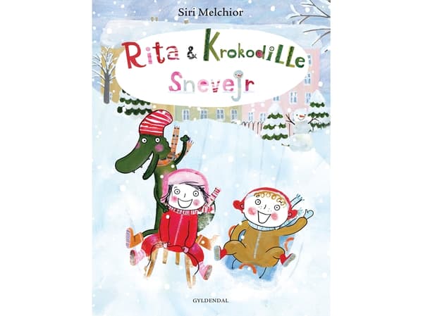 Rita och krokodil - snöigt väder | Siri Melchior | Språk: Danska