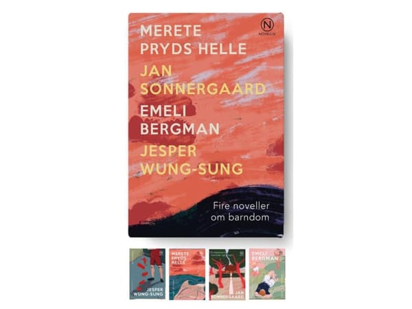 Gaveæske med fire noveller om barndom | Jesper Wung-Sung, Merete Pryds Helle, Jan Sonnergaard, Emeli Bergman
