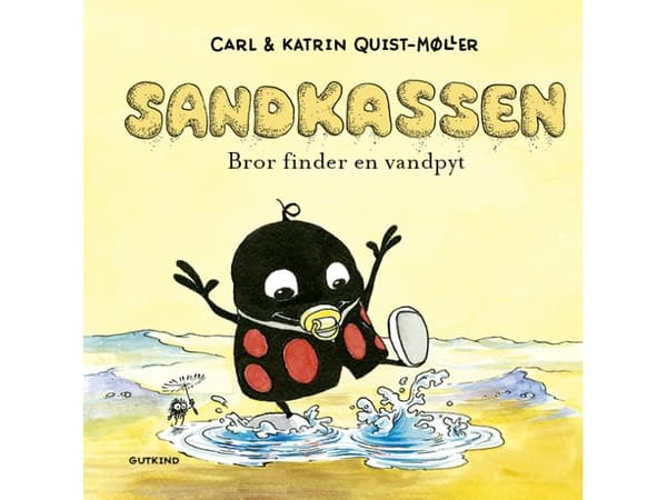 Sandkassen. Bror finder en vandpyt | Carl & Katrin Quist-Møller