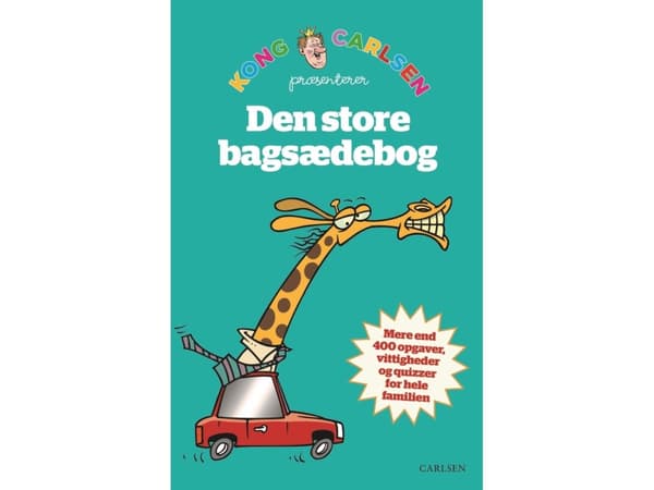 Kong Carlsen - Den store bagsædebog | Kong Carlsen