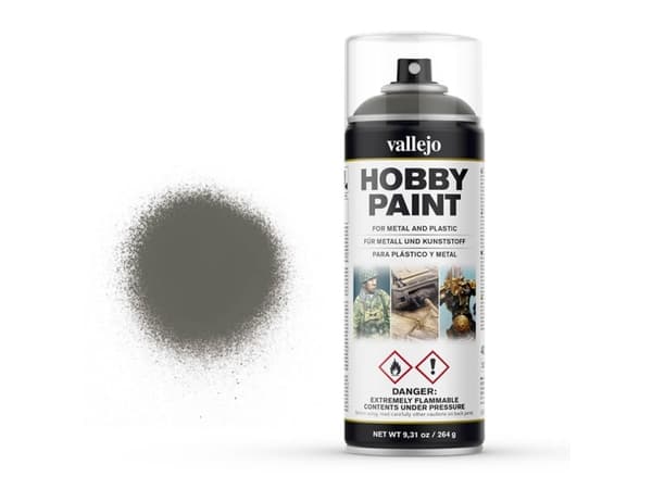 Vallejo 28.006, Musta, Harmaa, Spraymaali, Nestemäinen, 400 ml, 1 kpl