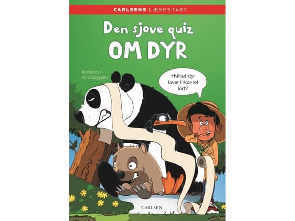 Carlsens Læsestart: Den sjove quiz om dyr | Kim Dalsgaard