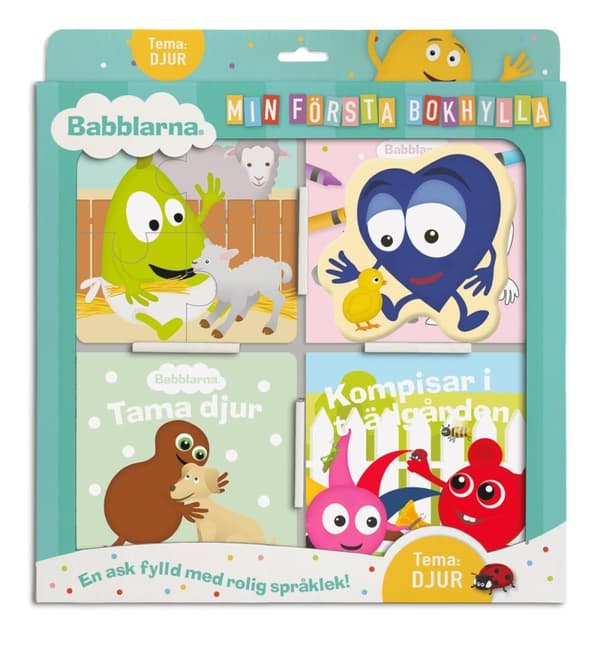 Babblarna, Min Första Bokhylla, Tema Djur (Bok)