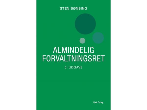 Almindelig forvaltningsret | Sten Bønsing