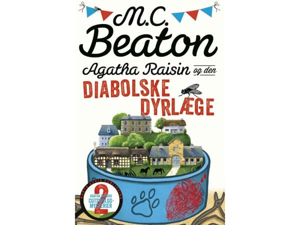 Agatha Raisin och den djävulske veterinären | M.C. Beaton | Språk: Danska