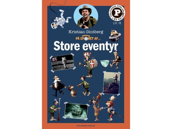 Kristian på sporet af store eventyr - Læs selv-serie | Kristian Gintberg