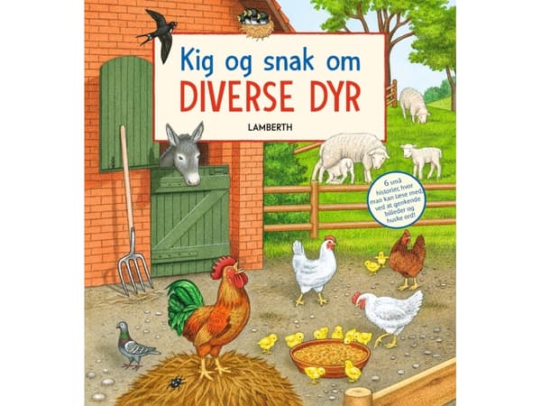 Titta och prata om olika djur | Lena Lamberth | Språk: Danska