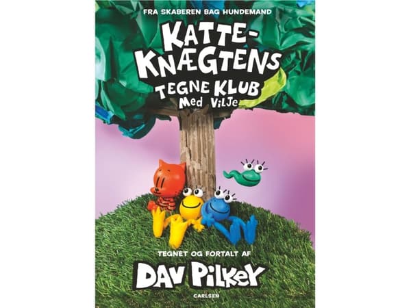 Katte-Knægtens Tegneklub (3) - Med vilje | Dav Pilkey | Språk: Dansk