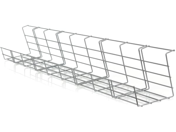 Elfen Cable Basket -johtokori, 72 cm, harmaa