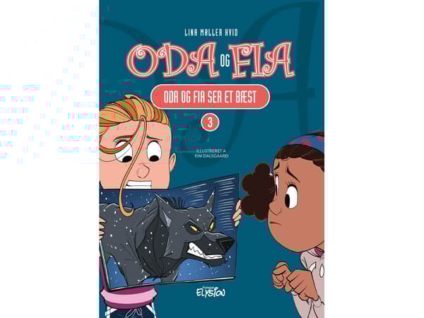 Oda og Fia ser et bæst | Lina Møller Hvid
