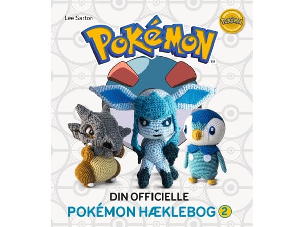 Din officielle Pokémon hæklebog 2 | Lee Sartori | Språk: Dansk