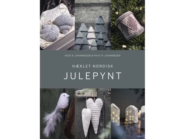 Hæklet nordisk julepynt | Heidi B. Johannesen & Pia H. H. Johannesen | Språk: Dansk