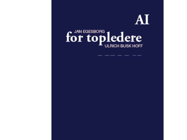 AI for topledere | Jan Egesborg og Ulrich Busk Hoff