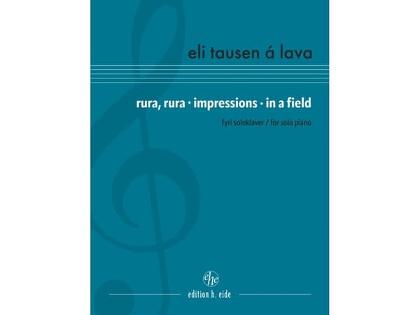 rura, rura • inntrykk • i et felt | Eli Tausen á Lava | Språk: und