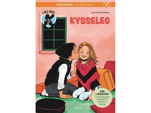 Läs med K för Klara (3) - Kysseleg | Line Kyed Knudsen | Språk: Danska