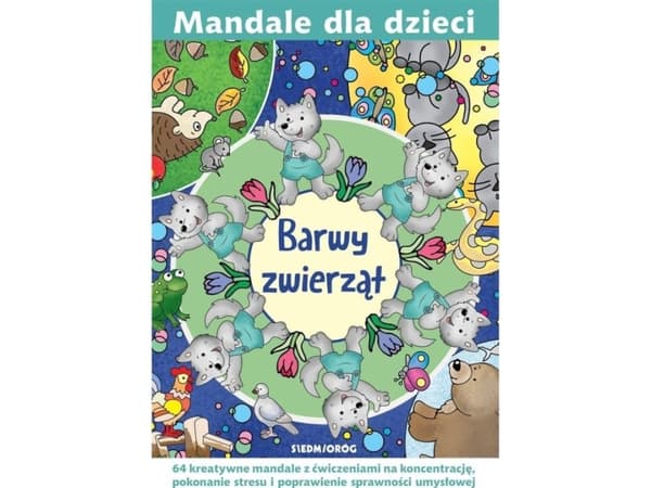 Mandalas för barn: djurens färger |