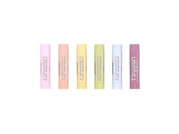 OOLY Chunkies Paint Sticks, Blå, Grön, Orange, Rosa, Lila, Gul, Lackpenna, Hård, 6 styck |
