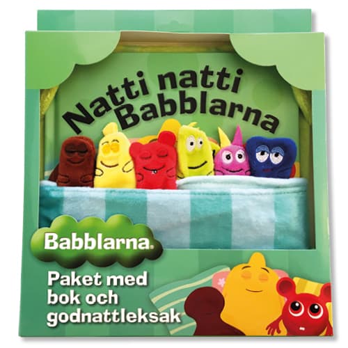 Natti Natti Babblarna Bok Och Godnattleksak (Bok)