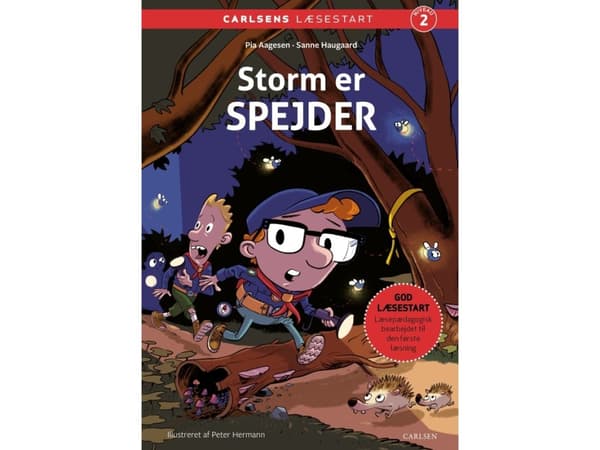 Carlsens Læsestart: Storm er spejder | Pia Aagensen;Sanne Haugaard