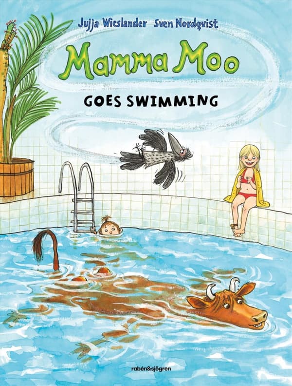 Mamma Moo Goes Swimming (Bok)