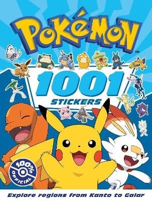 Pokemon- 1001 Stickers (Bok)