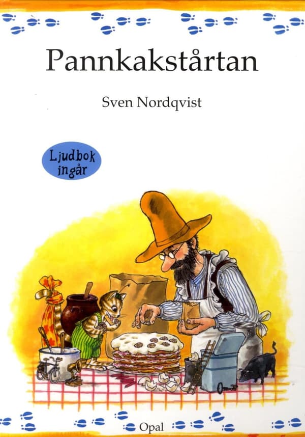 Pannkakstårtan (med Ljudbok) (Bok)