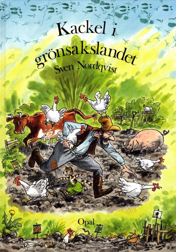 Kackel I Grönsakslandet (Bok)