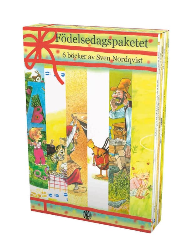 Födelsedagspaketet - 6 Böcker Av Sven Nordqvist (Bok)