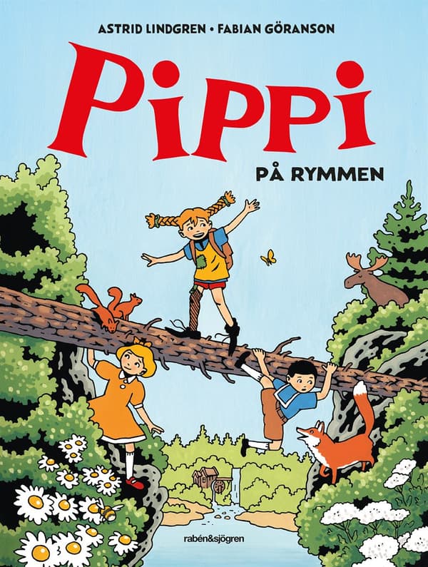 Pippi På Rymmen (Bok)