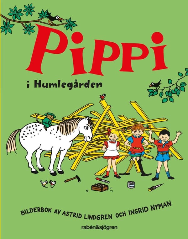 Pippi I Humlegården (Bok)