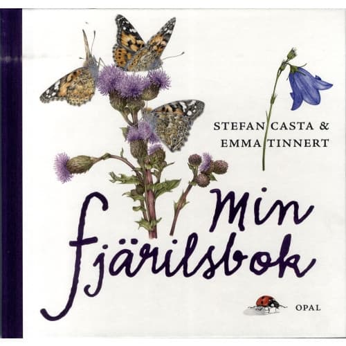 Min fjärilsbok (bok, halvklotband)