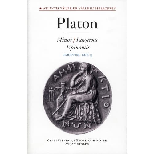 Skrifter. Bok 5, Minos ; Lagarna ; Epinomis (inbunden)