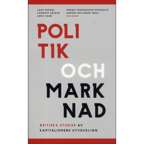 Politik och marknad : kritiska studier av kapitalismens utveckling (häftad)