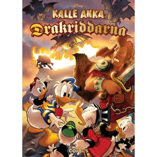 Kalle Anka. Drakriddarna (inbunden)