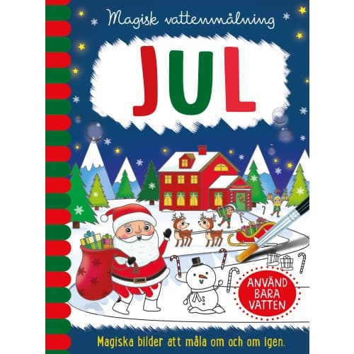 Magisk vattenmålning. Jul (bok, board book)