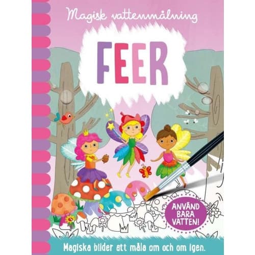 Magisk vattenmålning. Feer (bok, board book)
