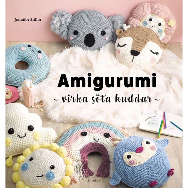Amigurumi : virka söta kuddar (inbunden)