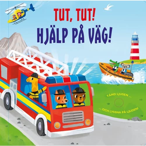 Tut, tut! Hjälp på väg! (bok, board book)