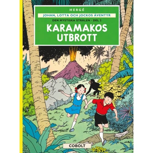 Den mystiska strålen. Del 2,  Karamakos utbrott (bok, kartonnage)