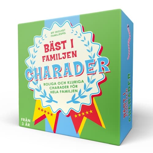Bäst i familjen charader : middagsspel (bok)