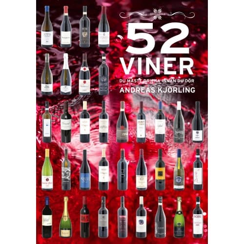 52 Viner du måste dricka innan du dör (inbunden)