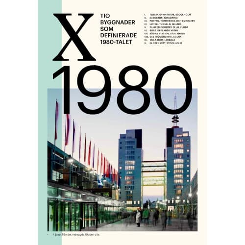 Tio byggnader som definierade 1980-talet (inbunden)