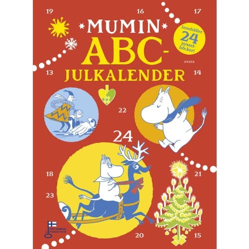 Mumin Julkalender med pysselböcker (bok)