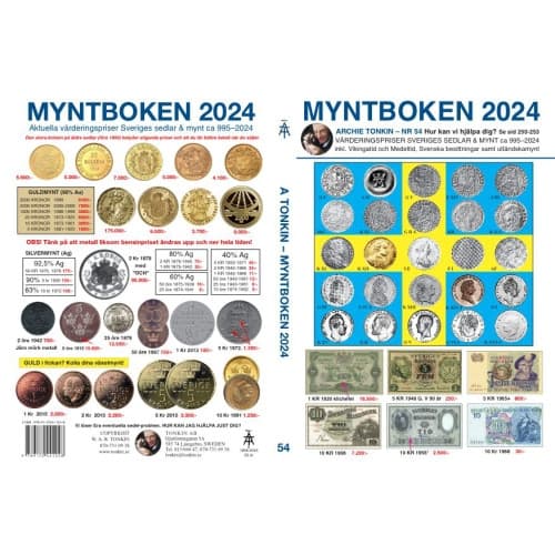 Myntboken 2024 Nr 54 (häftad)
