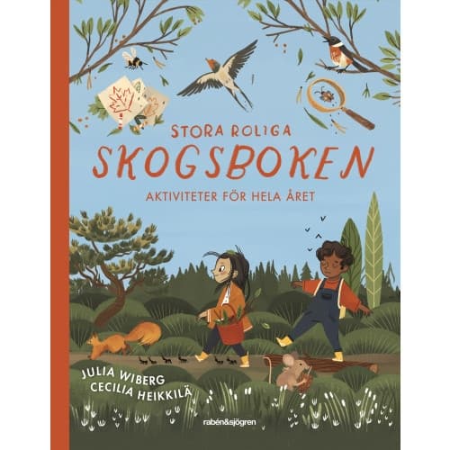 Stora roliga skogsboken : aktiviteter för hela året (inbunden)