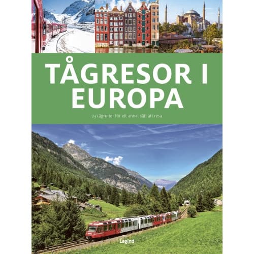 Tågresor i Europa : 23 tågrutter för ett annat sätt att resa (bok, flexband)